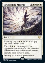 Devastating Mastery - Foil - Prerelease Promo